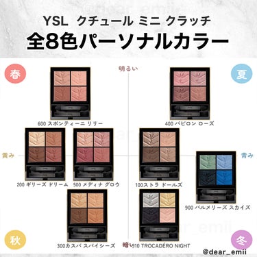 クチュール ミニ クラッチ/YVES SAINT LAURENT BEAUTE/アイシャドウパレットを使ったクチコミ（1枚目）