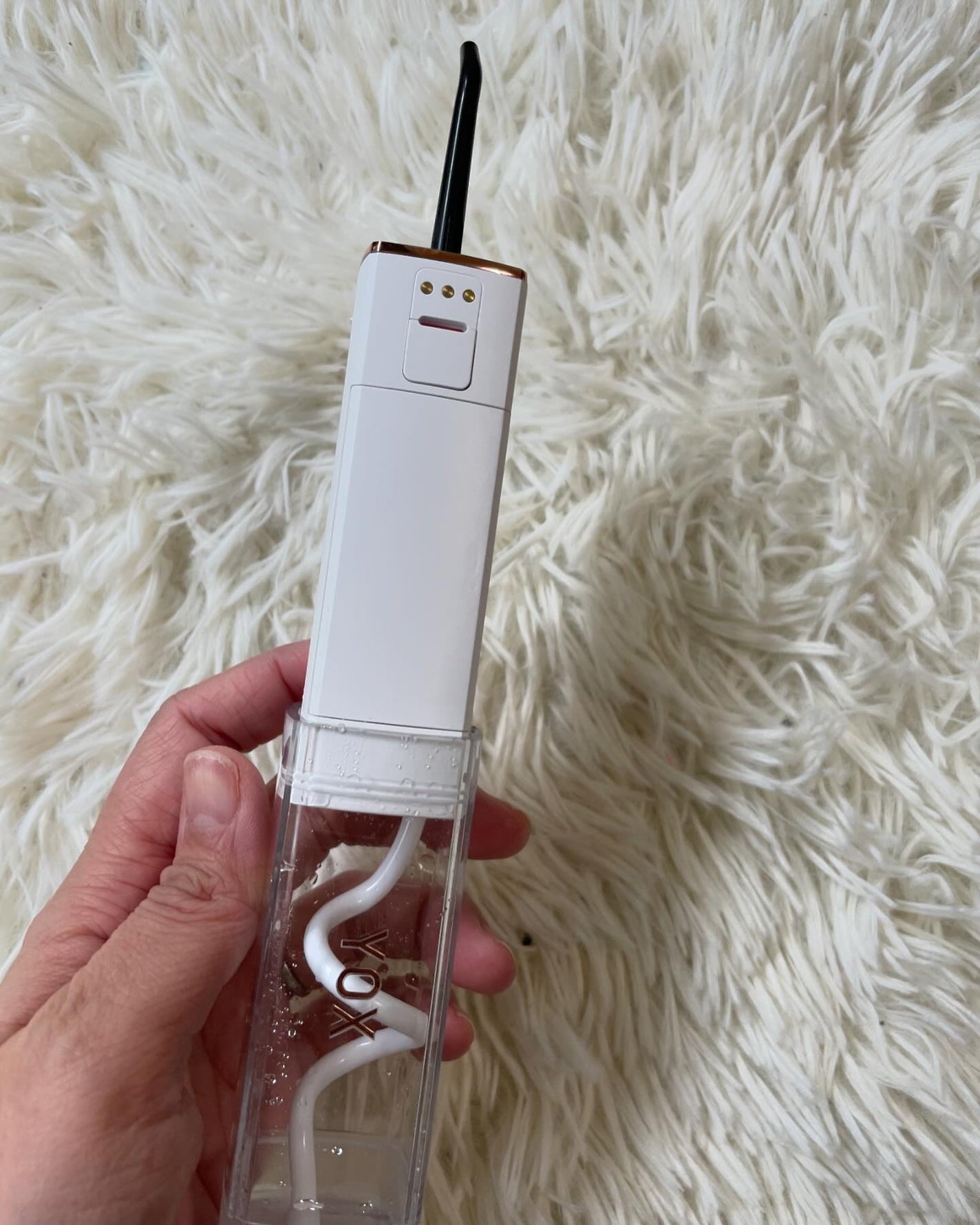 ウォーターフロッサー/YOX/その他オーラルケアを使ったクチコミ(5枚目)