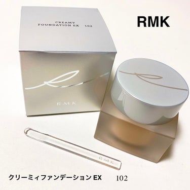 RMK クリーミィファンデーションEX 102

大好きなRMKのファンデーションが
なくなりつつあったため、購入しました💗
愛用していたのが、生産終了している
" クリーミィファンデーション N 10