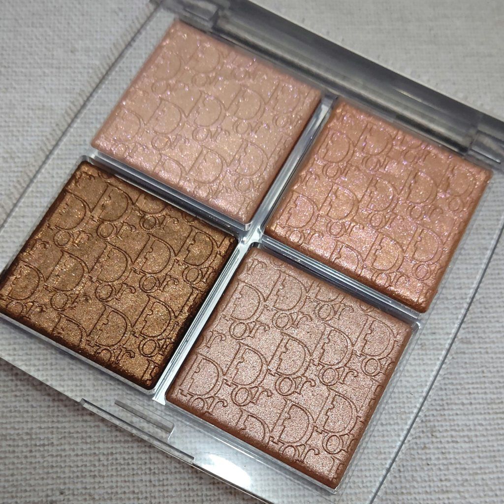 ディオール バックステージ フェイス グロウ パレット 005 コッパー ゴールド（生産終了）/Dior/ハイライトを使ったクチコミ（2枚目）