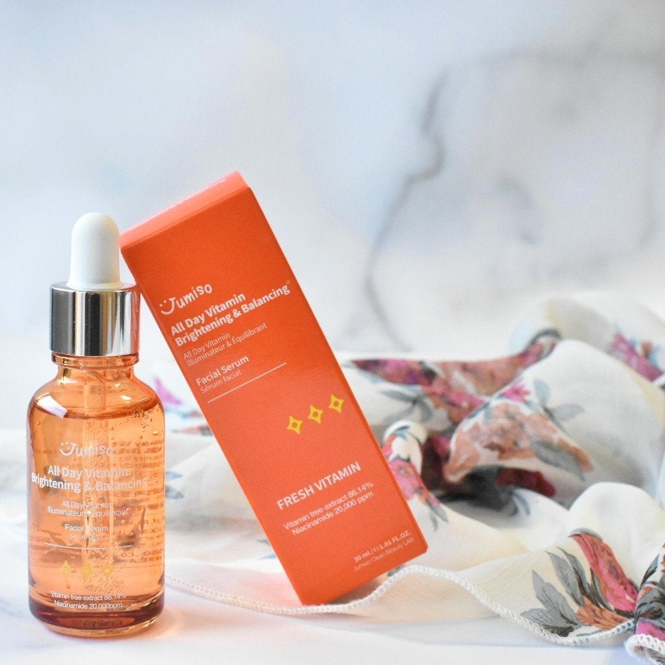 オールデイビタミンブライトニング&バランシングフェイシャルセラム/JUMISO/美容液を使ったクチコミ(1枚目)
