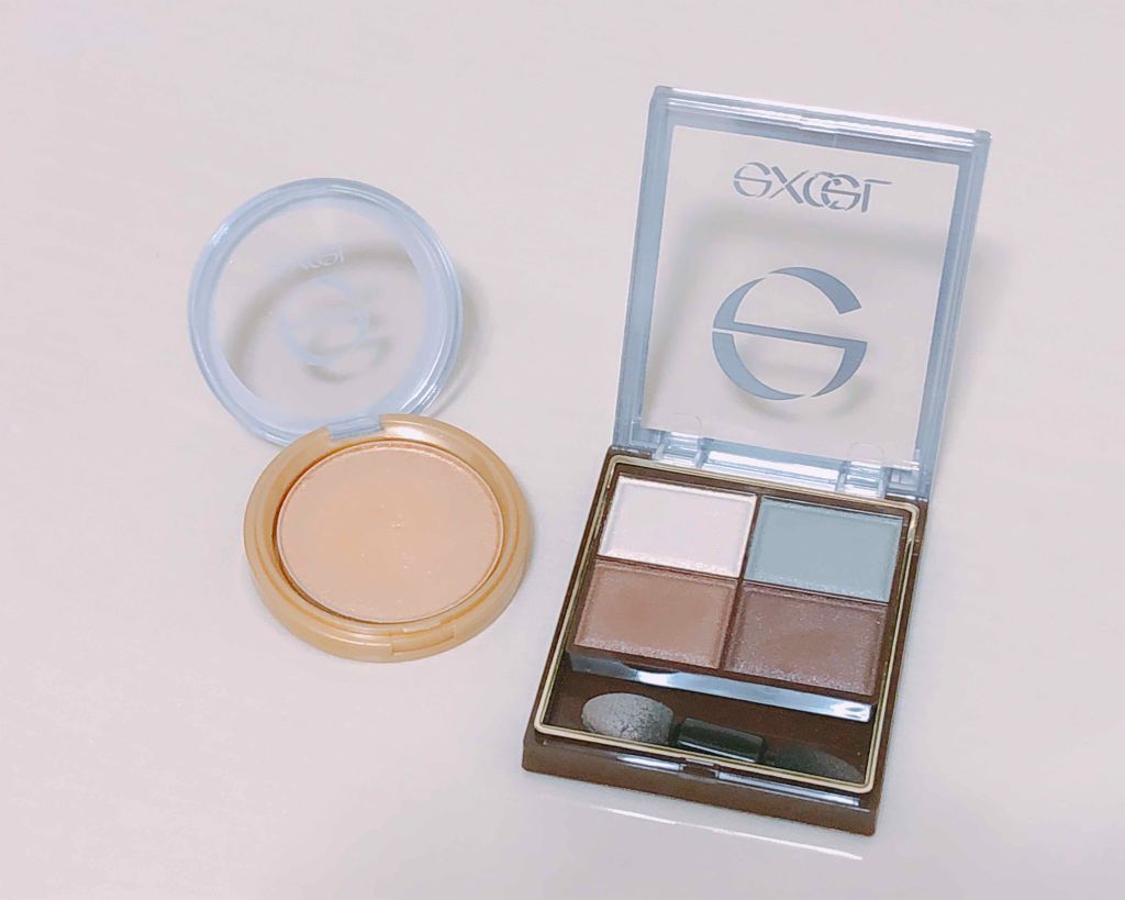 シャイニーシャドウ N/excel/単色アイシャドウを使ったクチコミ（2枚目）