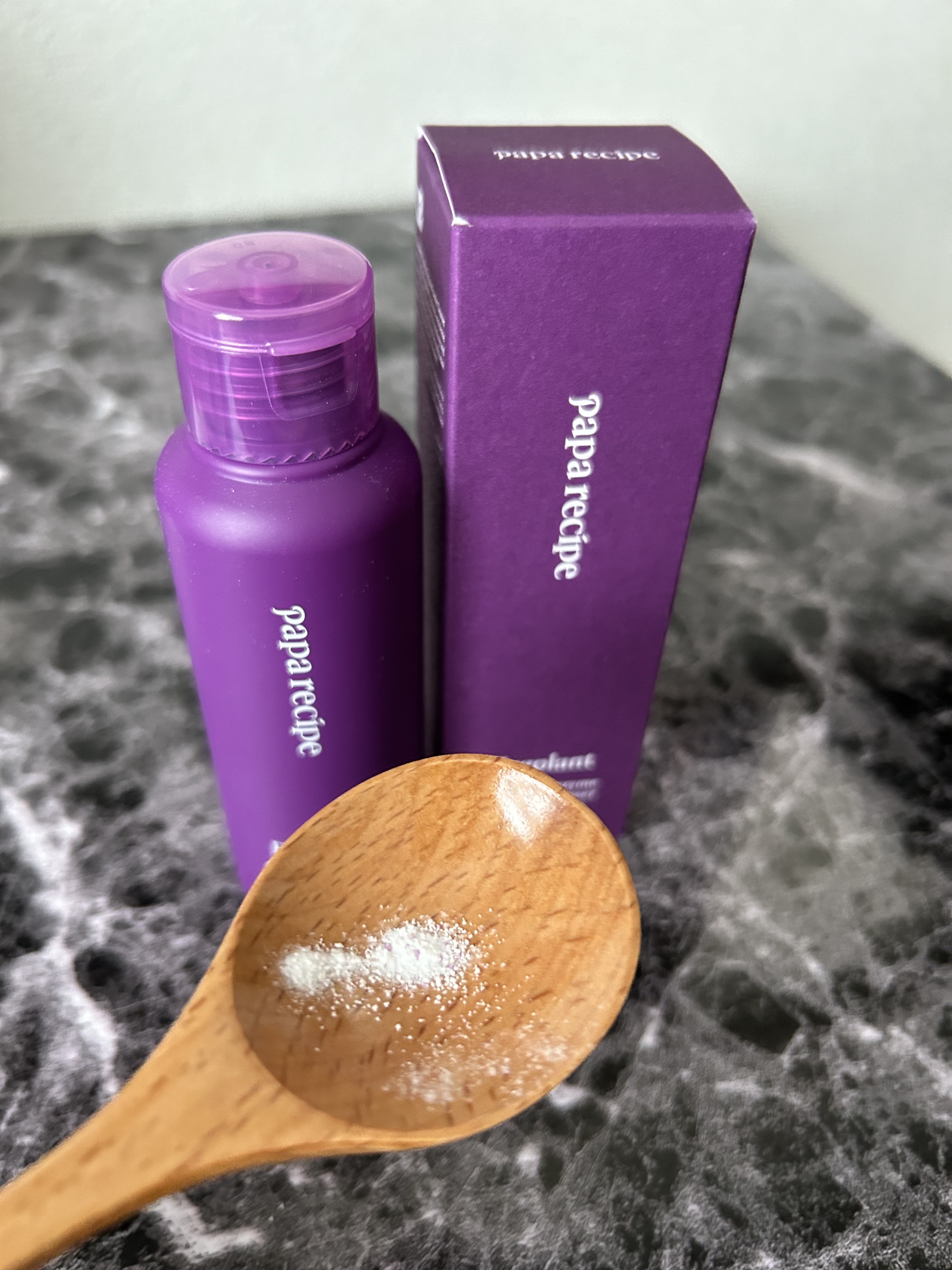 ナスクリアリング酵素洗顔パウダー/PAPA RECIPE/洗顔パウダーを使ったクチコミ（2枚目）