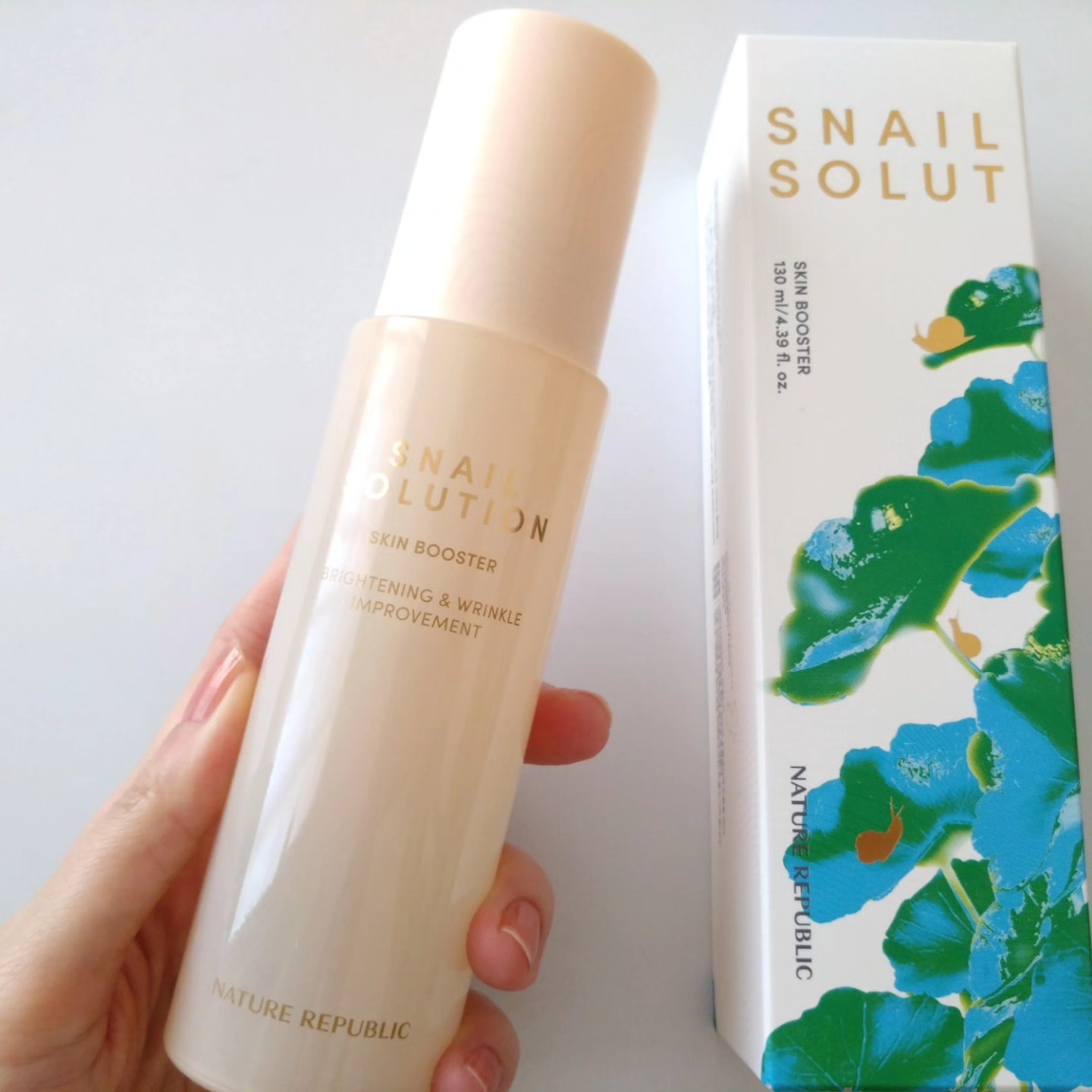 （旧）スネイルソリューションスキンブースター/ネイチャーリパブリック/ブースター・導入液を使ったクチコミ（3枚目）