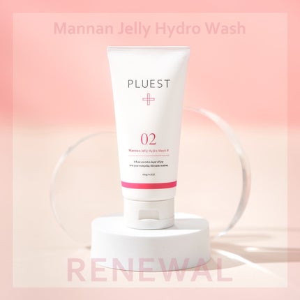 マンナンジェリーハイドロウォッシュ R/PLUEST/洗顔料を使ったクチコミ(1枚目)