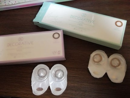 デコラティブアイズ ヴェール/Decorative Eyes/カラーコンタクトレンズを使ったクチコミ(1枚目)