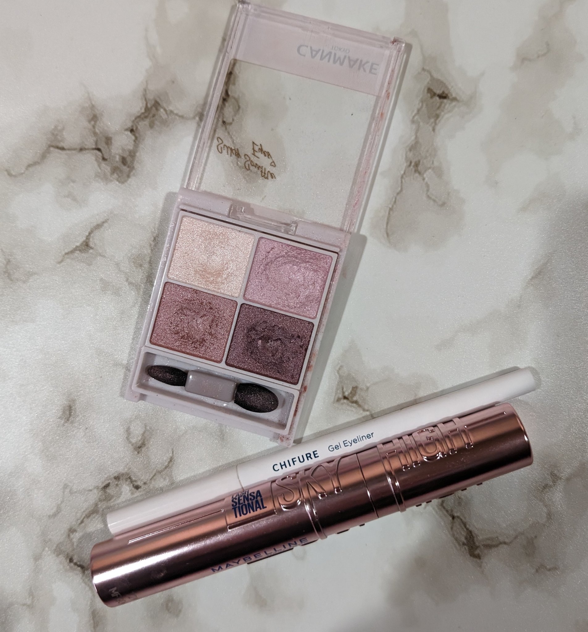 シルキースフレアイズ/キャンメイク/アイシャドウパレットを使ったクチコミ（1枚目）