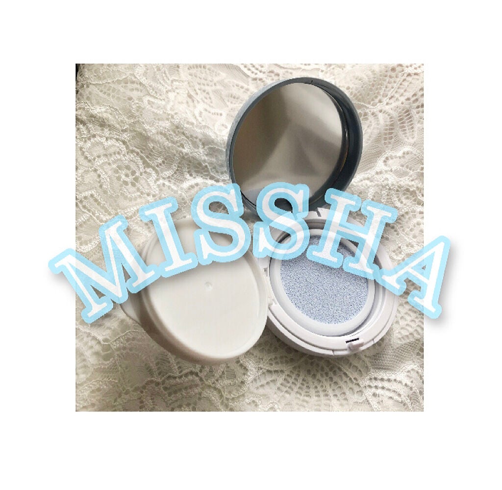 M クッションベース(ブルー)/MISSHA/化粧下地を使ったクチコミ(1枚目)