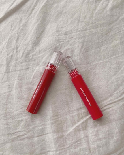 グラスティングウォーターティント/rom&nd/リップティントを使ったクチコミ(1枚目)