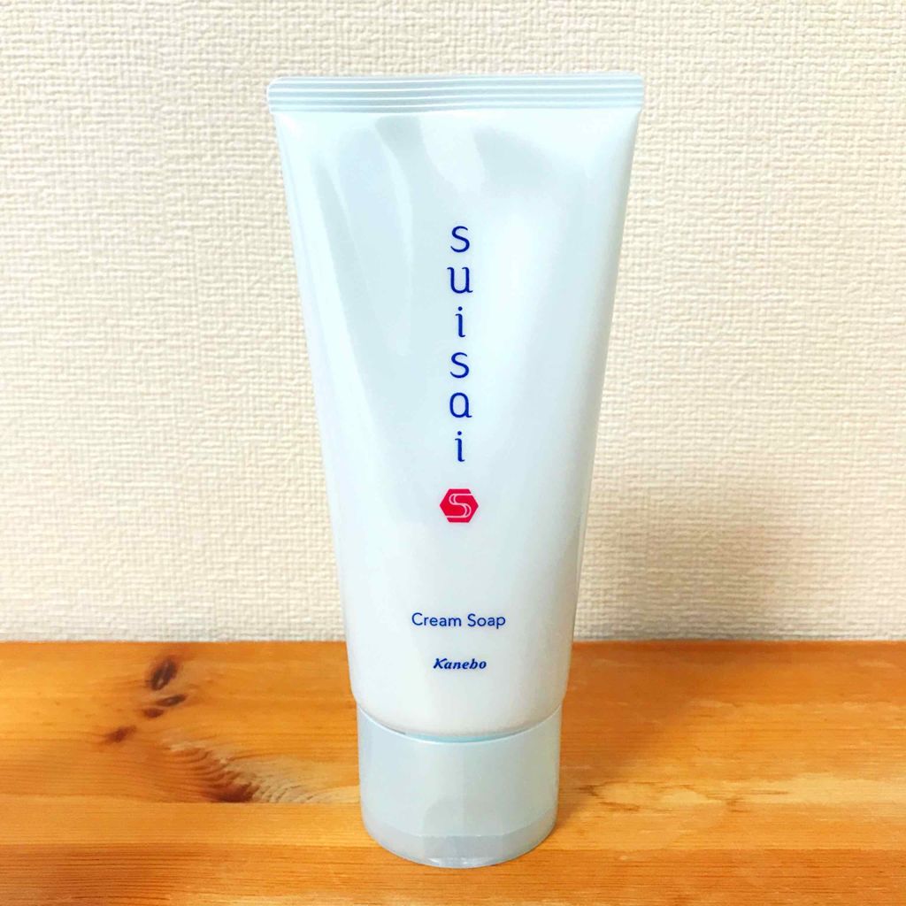 クリームソープ/suisai/洗顔フォームを使ったクチコミ（1枚目）