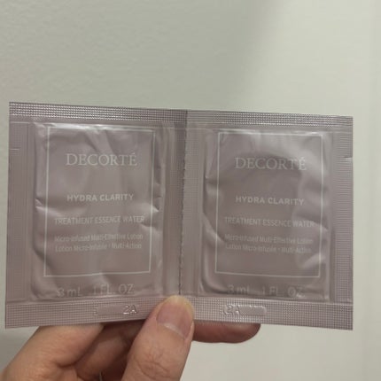イドラクラリティ 薬用 トリートメント エッセンス ウォーター/DECORTÉ/化粧水を使ったクチコミ(1枚目)