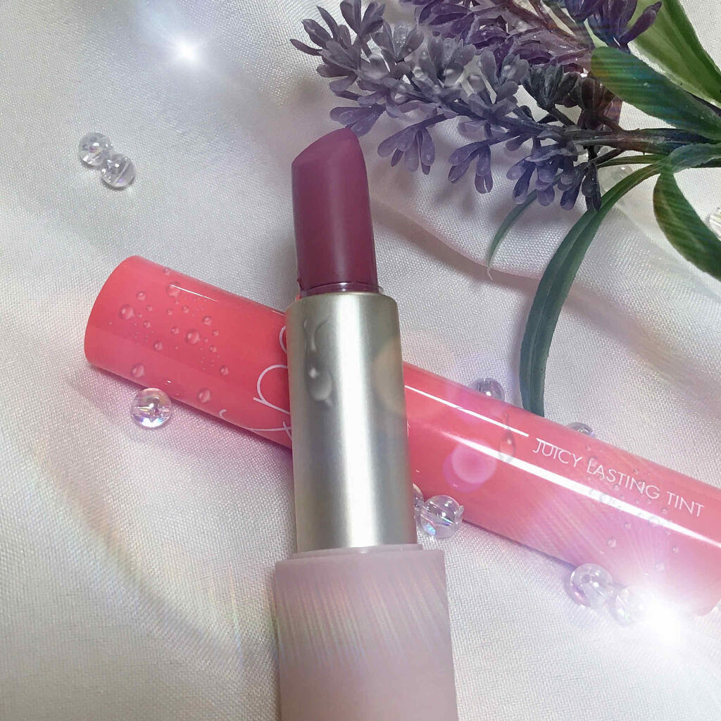 ジューシーラスティングティント/rom&nd/リップティントを使ったクチコミ（3枚目）