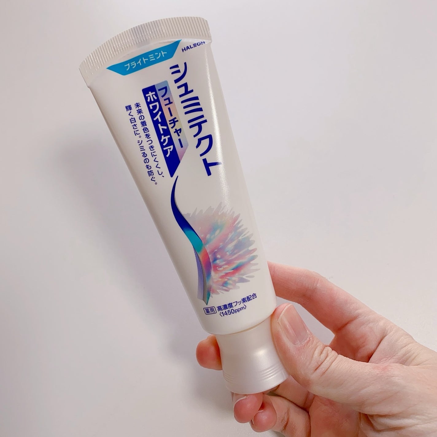 シュミテクト フューチャーホワイトケア(医薬部外品)6歳以上用/シュミテクト/歯磨き粉を使ったクチコミ(1枚目)