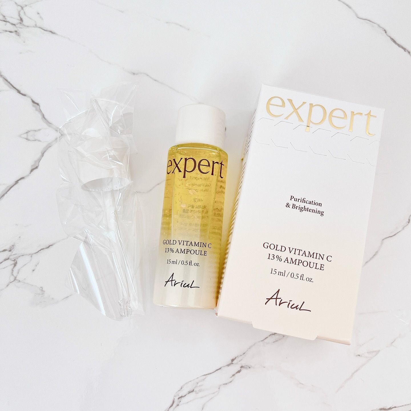 ゴールドビタミンC13%アンプル/Ariul/美容液を使ったクチコミ（1枚目）