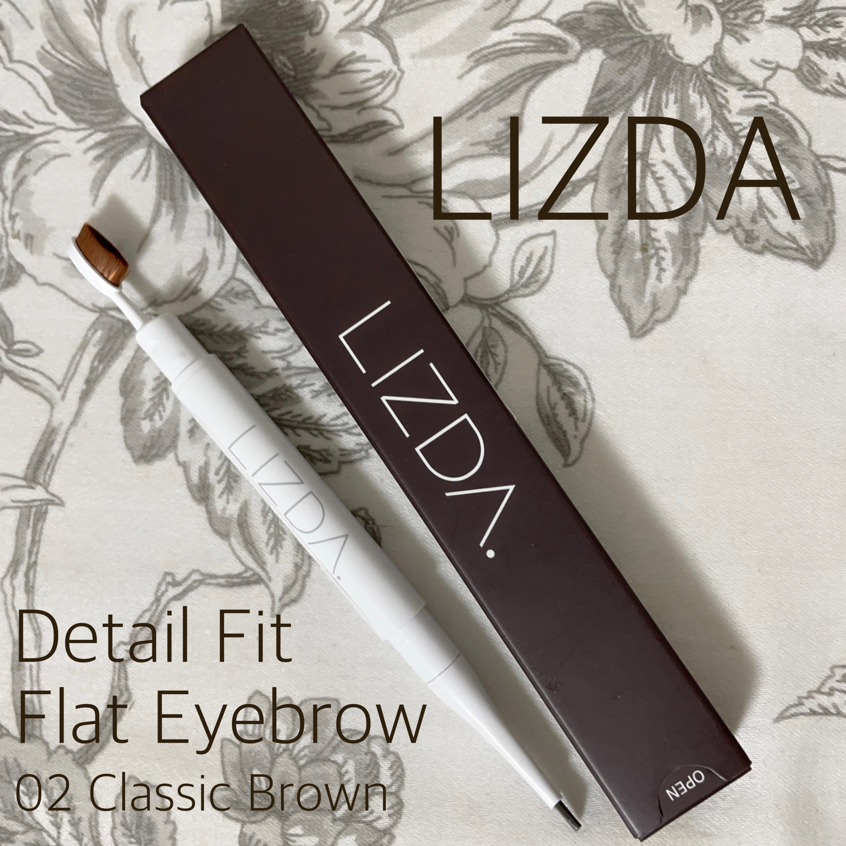 ディテールフィットフラットアイブロウ/LIZDA/アイブロウペンシルを使ったクチコミ（1枚目）