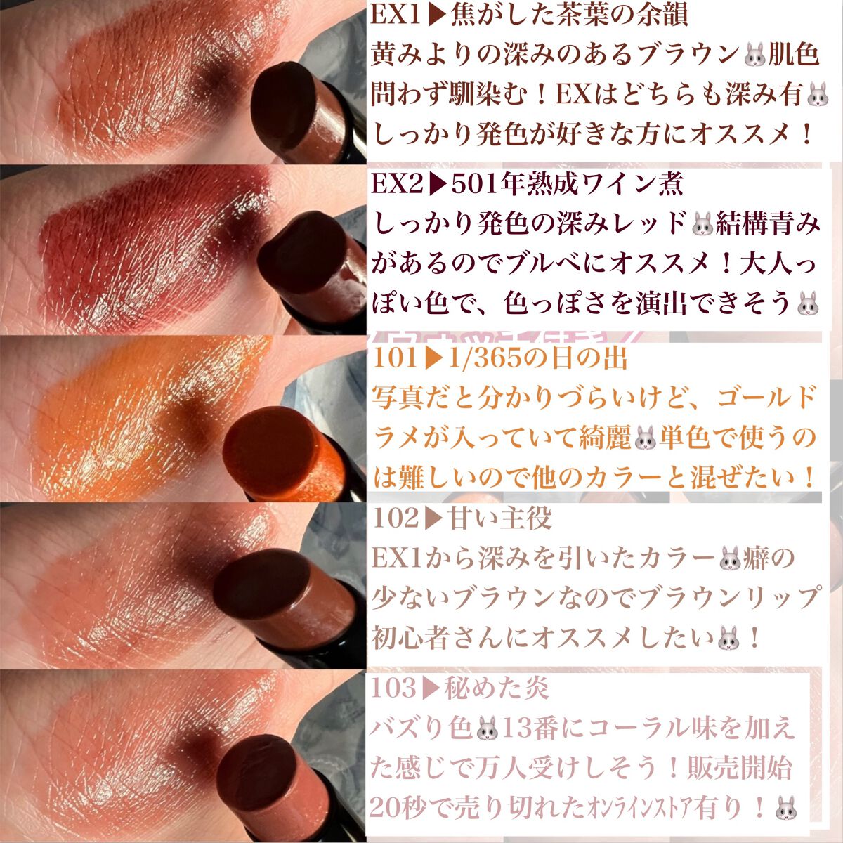 ケイト リップモンスター/KATE/口紅を使ったクチコミ(4枚目)