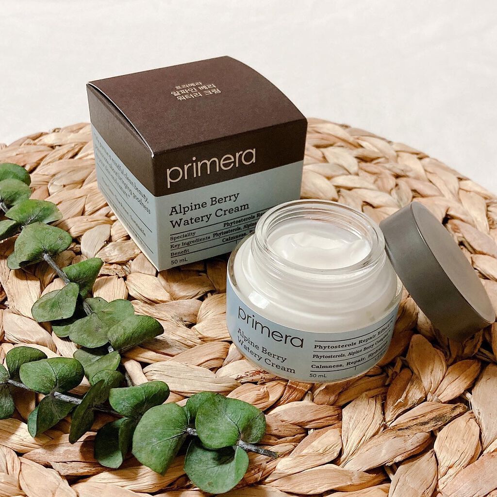 アルパインベリーウォータークリーム 50ml/primera/フェイスクリームを使ったクチコミ（2枚目）