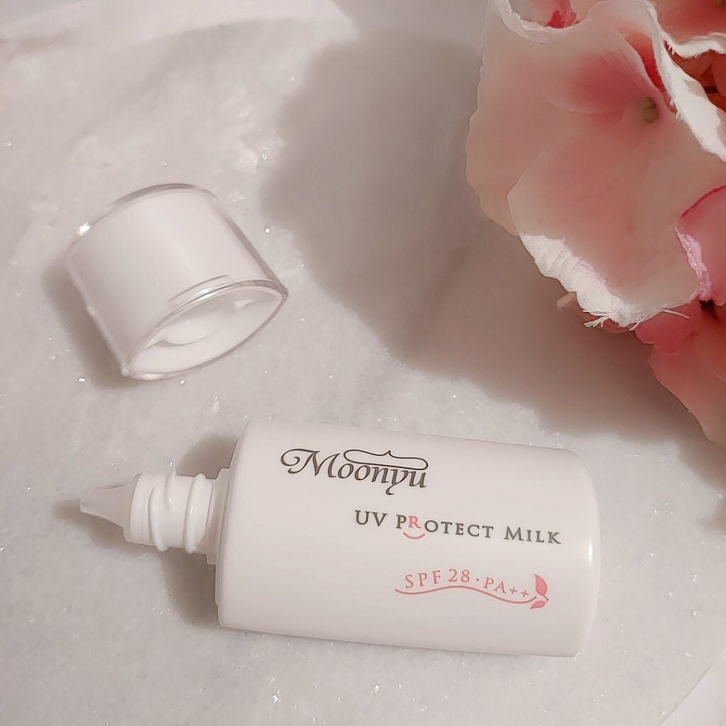 UV プロテクト ミルク/Moonyu(モーニュ)/日焼け止めミルクを使ったクチコミ(2枚目)