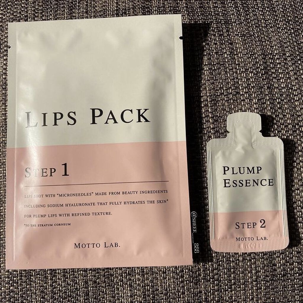 LIPS SHOT/MOTTO LAB./リップマスクを使ったクチコミ（2枚目）