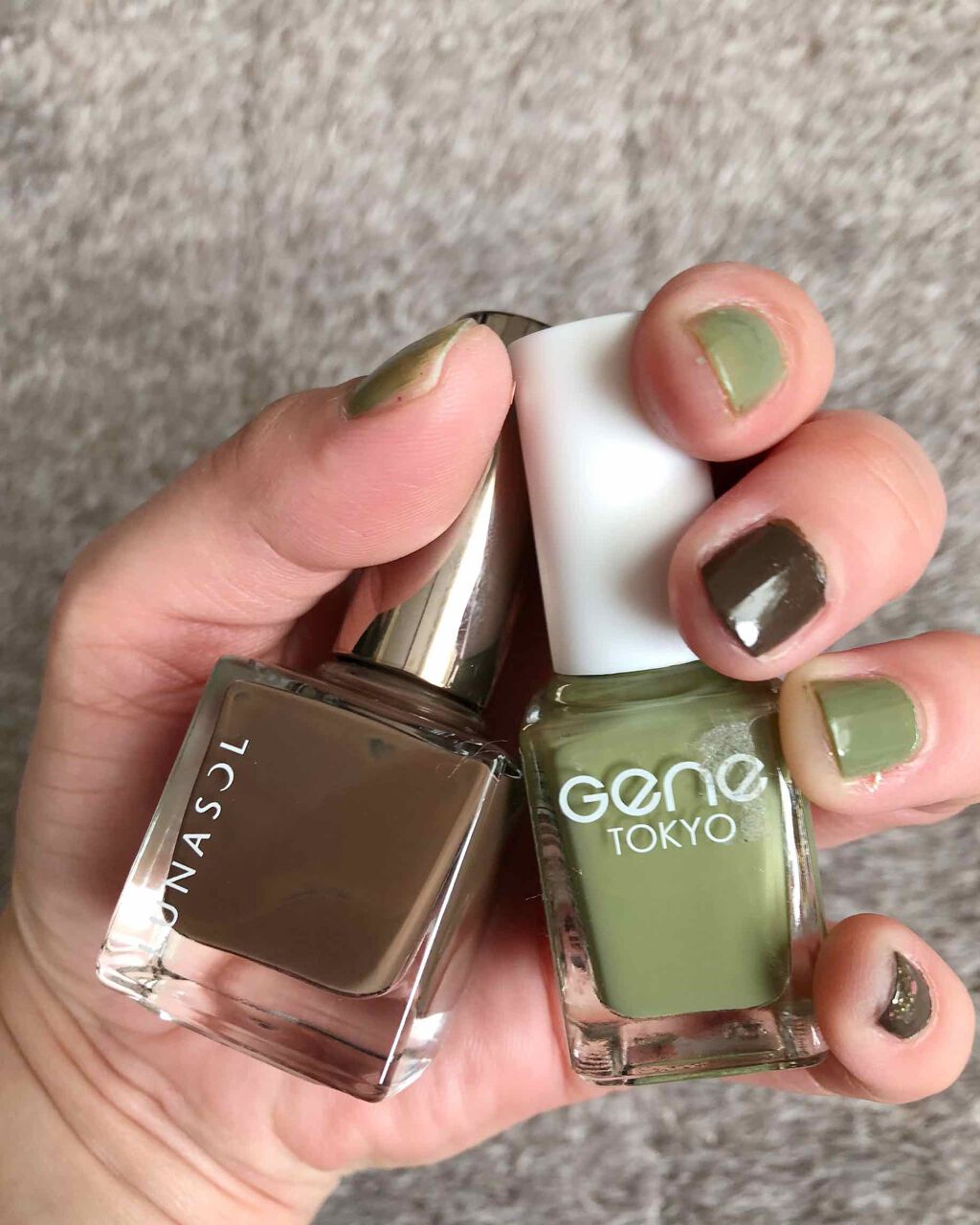 ネイルフィニッシュN/LUNASOL/マニキュアを使ったクチコミ(1枚目)