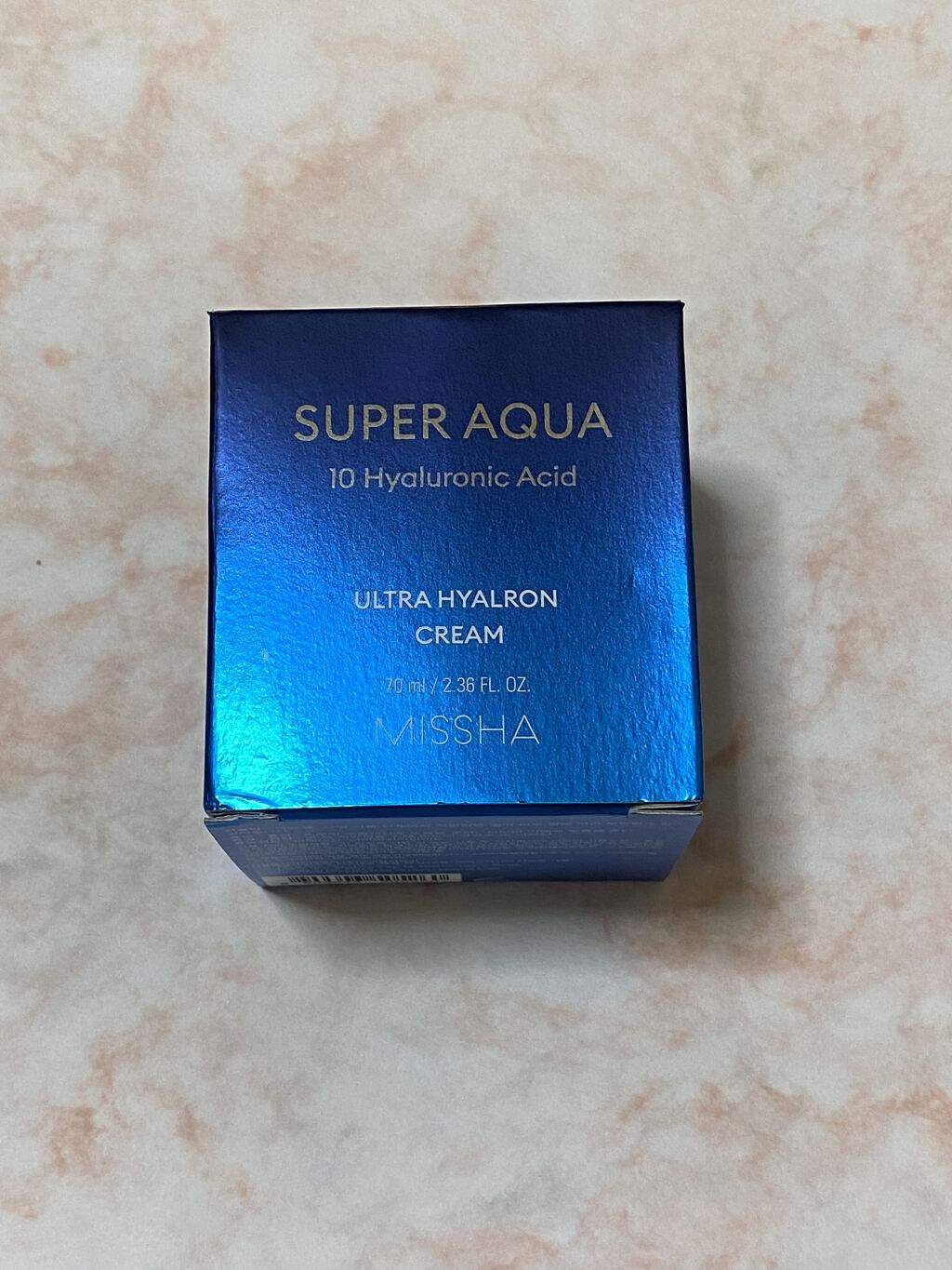 スーパーアクアウルトラヒアルロンクリーム/MISSHA/フェイスクリームを使ったクチコミ（2枚目）