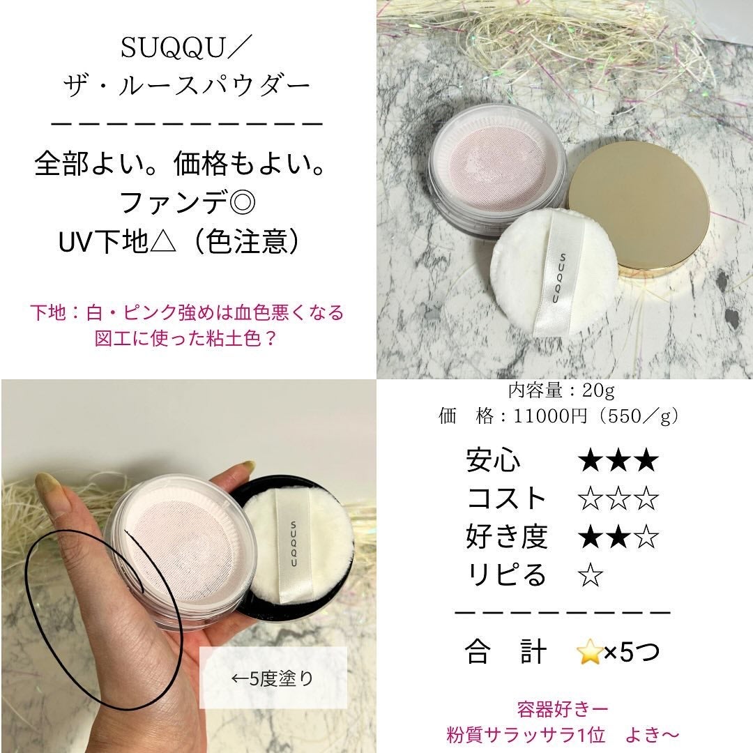 うるふわ仕上げパウダー/CEZANNE/ルースパウダーを使ったクチコミ(2枚目)