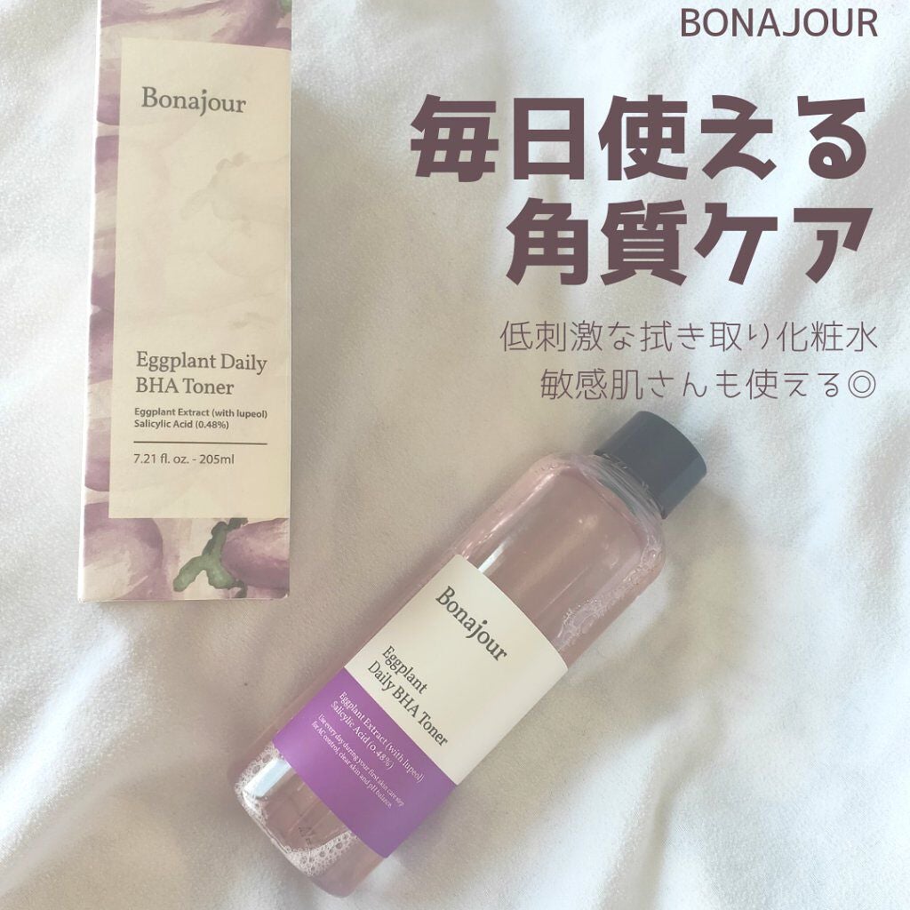 ナスBHAトナー/Bonajour/化粧水を使ったクチコミ(1枚目)