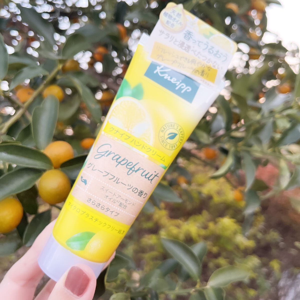 クナイプ ハンドクリーム グレープフルーツの香り/クナイプ/ハンドクリームを使ったクチコミ（1枚目）