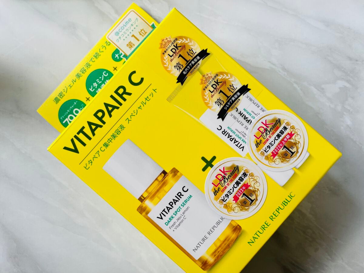 ビタペアC 集中美容液スペシャルセット/ネイチャーリパブリック/美容液を使ったクチコミ(5枚目)