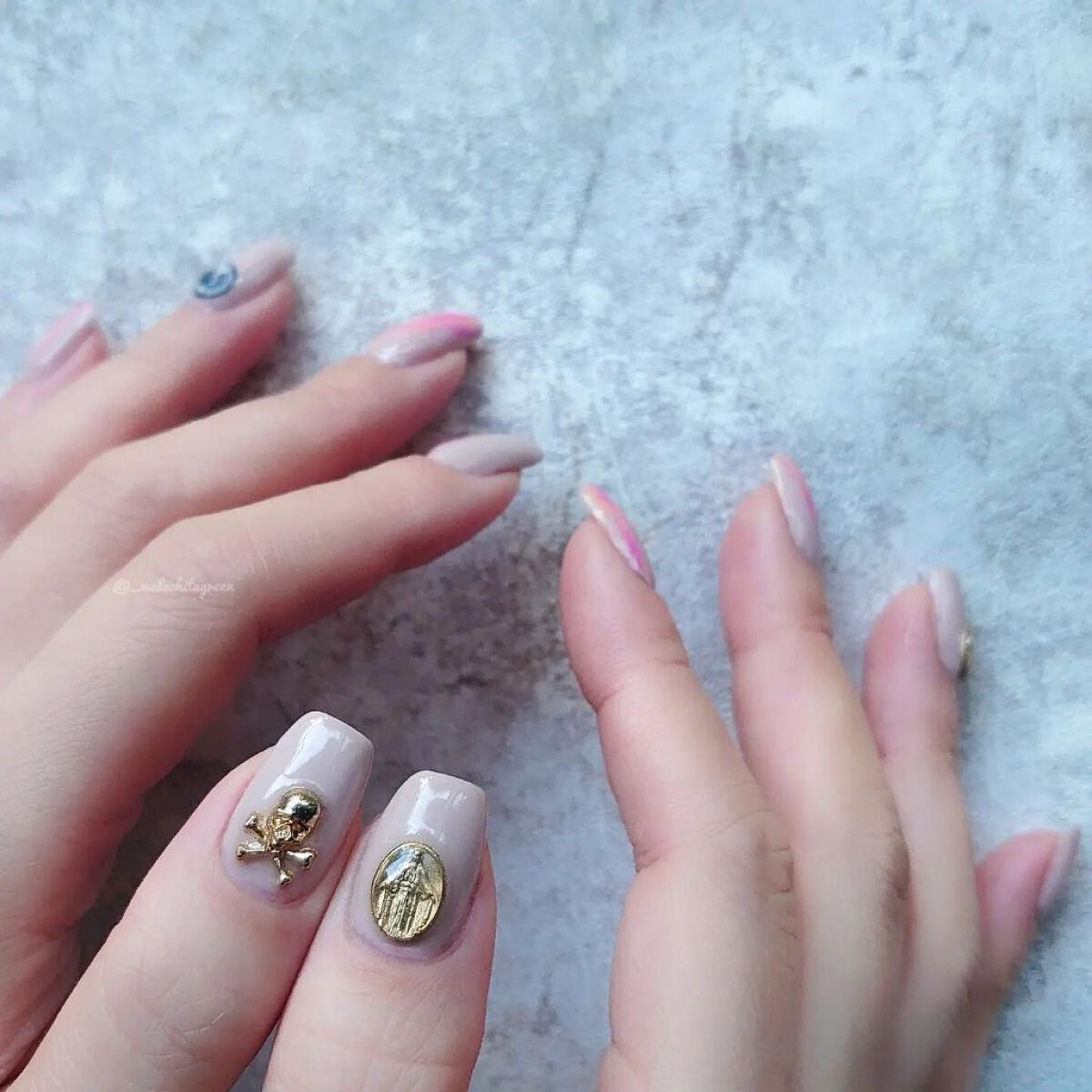 激盛れ爪クラブ/DAISO/ネイルチップ・パーツを使ったクチコミ(4枚目)