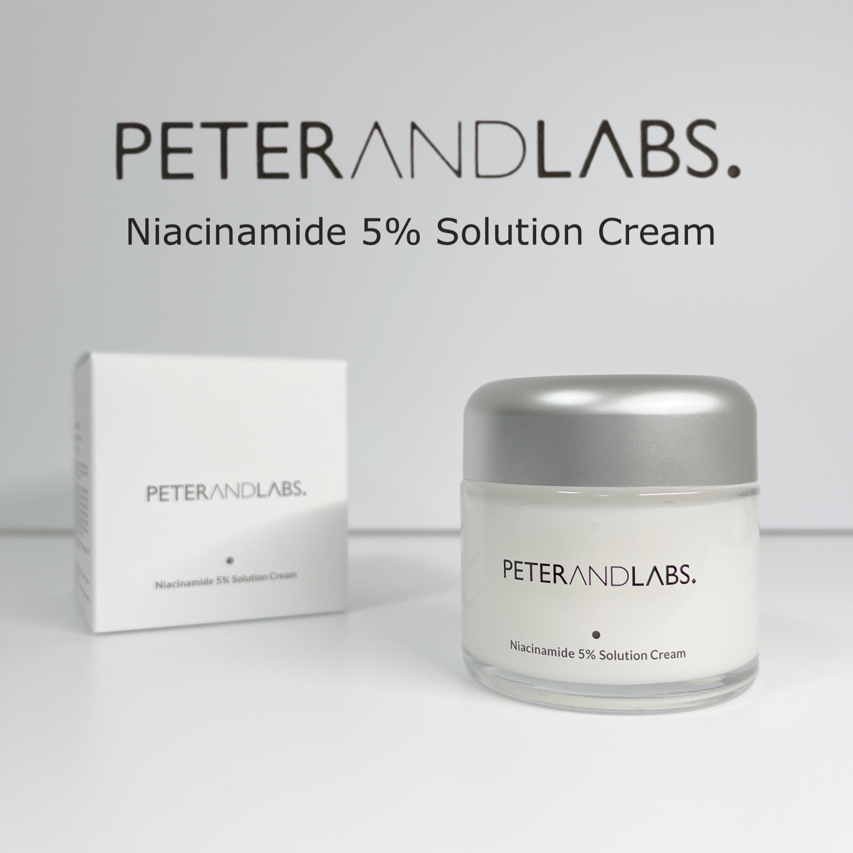 ナイアシンアミド5% ソリューション モイスチャークリーム/PETERANDLABS/フェイスクリームを使ったクチコミ（3枚目）