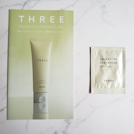THREE バランシング クレンジング オイルジェル/THREE/クレンジングジェルを使ったクチコミ(1枚目)