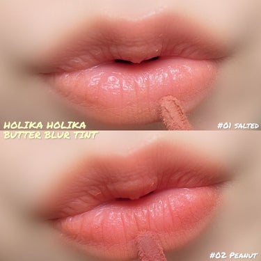 バターブラーティント/HOLIKA HOLIKA/口紅を使ったクチコミ（4枚目）