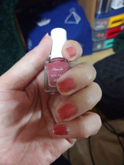 ミニネイル/パラドゥ/マニキュアを使ったクチコミ(2枚目)