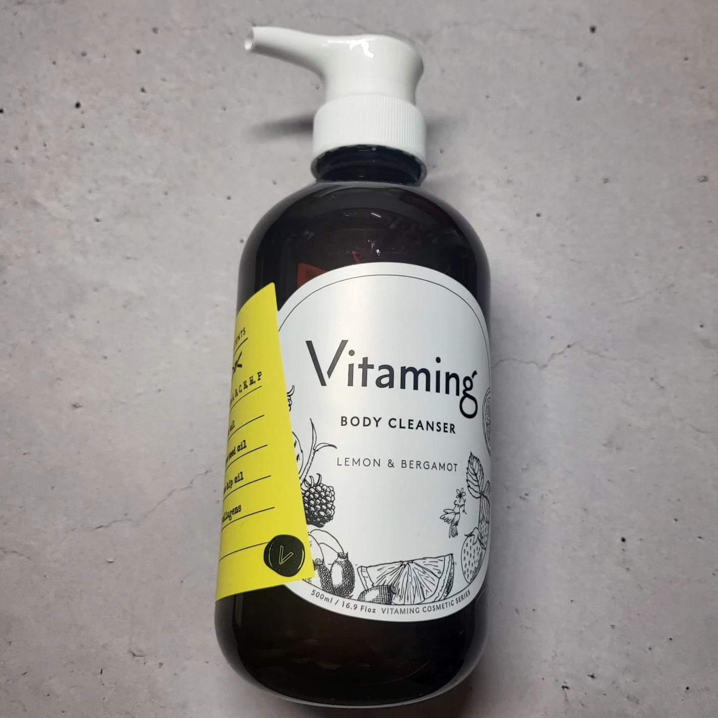 リフレッシングボディソープ(レモン&ベルガモットの香り)/Vitaming/ボディソープを使ったクチコミ(1枚目)