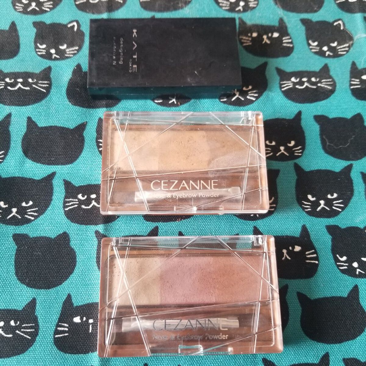 ケイト デザイニングアイブロウ3D/KATE/パウダーアイブロウを使ったクチコミ（1枚目）