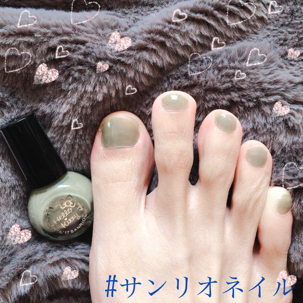 サンリオネイル/DAISO/マニキュアを使ったクチコミ（1枚目）