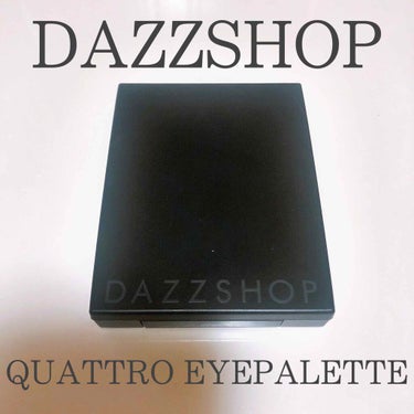 クアトロアイパレット/DAZZSHOP/アイシャドウパレットを使ったクチコミ（1枚目）