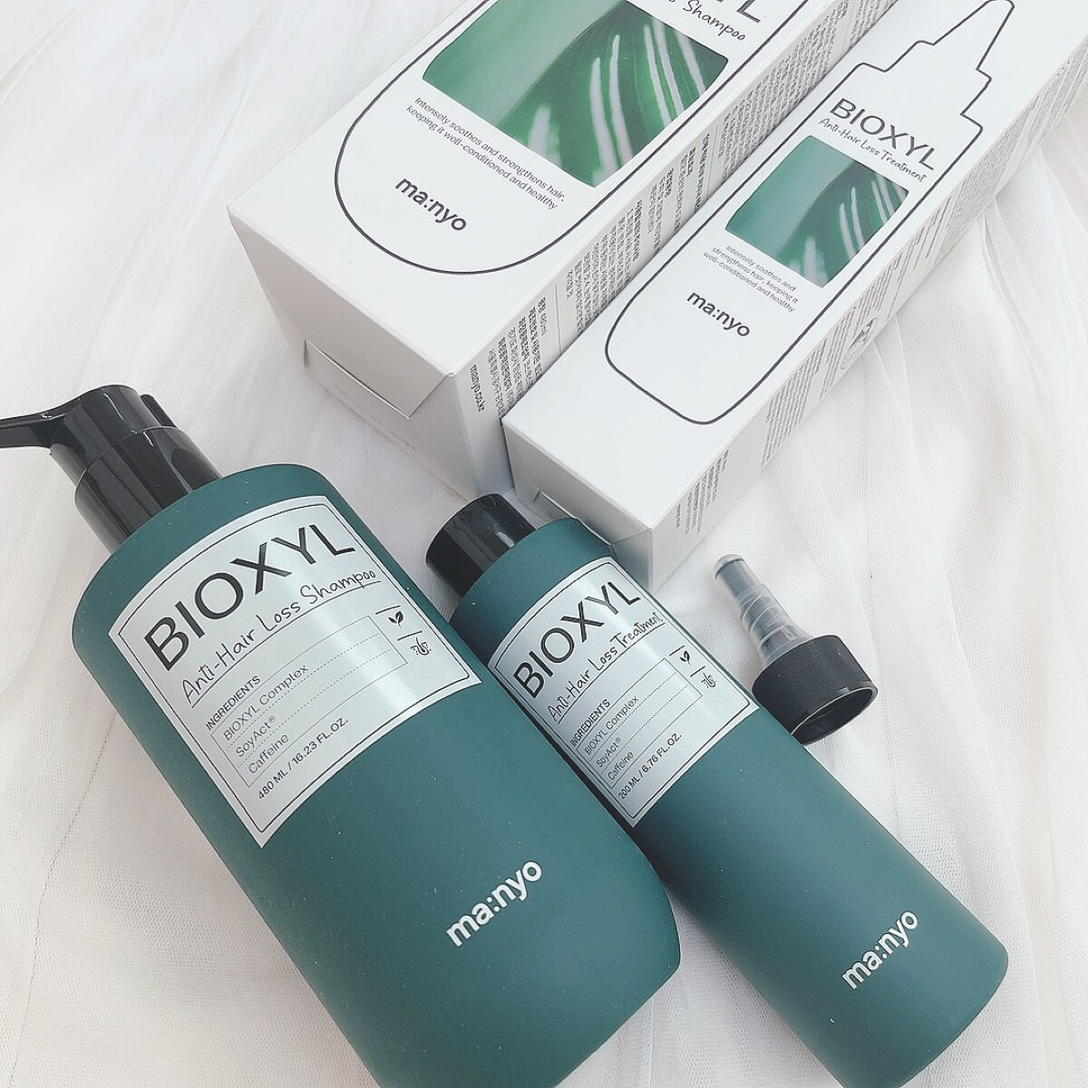 バイオクシル アンチヘアロスライン シャンプー／トリートメント/manyo/市販シャンプーを使ったクチコミ（1枚目）