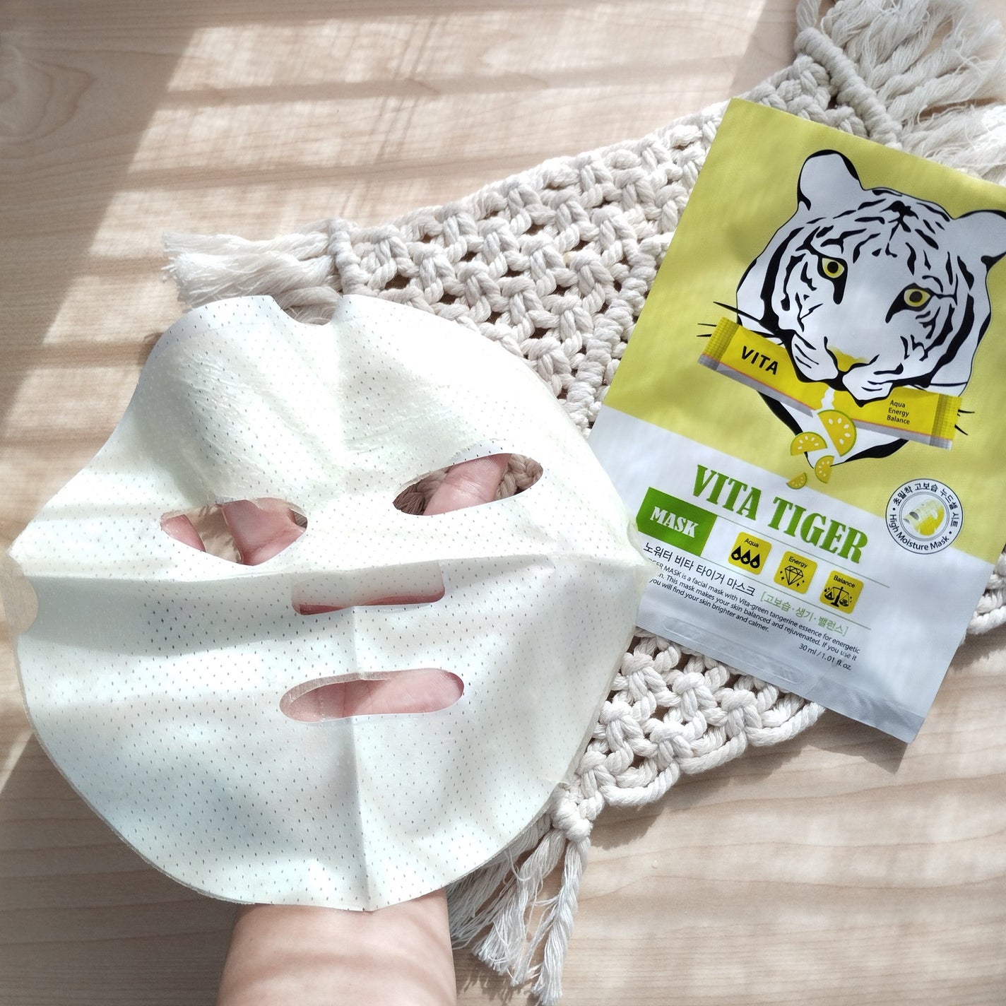 ビタタイガーマスク/NOWATER/シートマスク・パックを使ったクチコミ(3枚目)