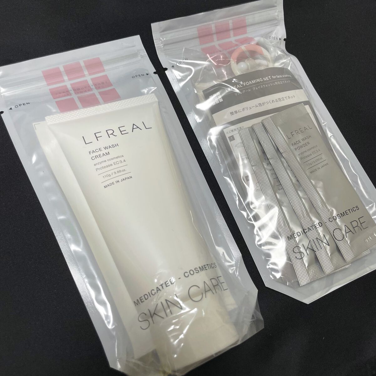 フェイスウォッシュクリーム/LFREAL/洗顔フォームを使ったクチコミ(5枚目)