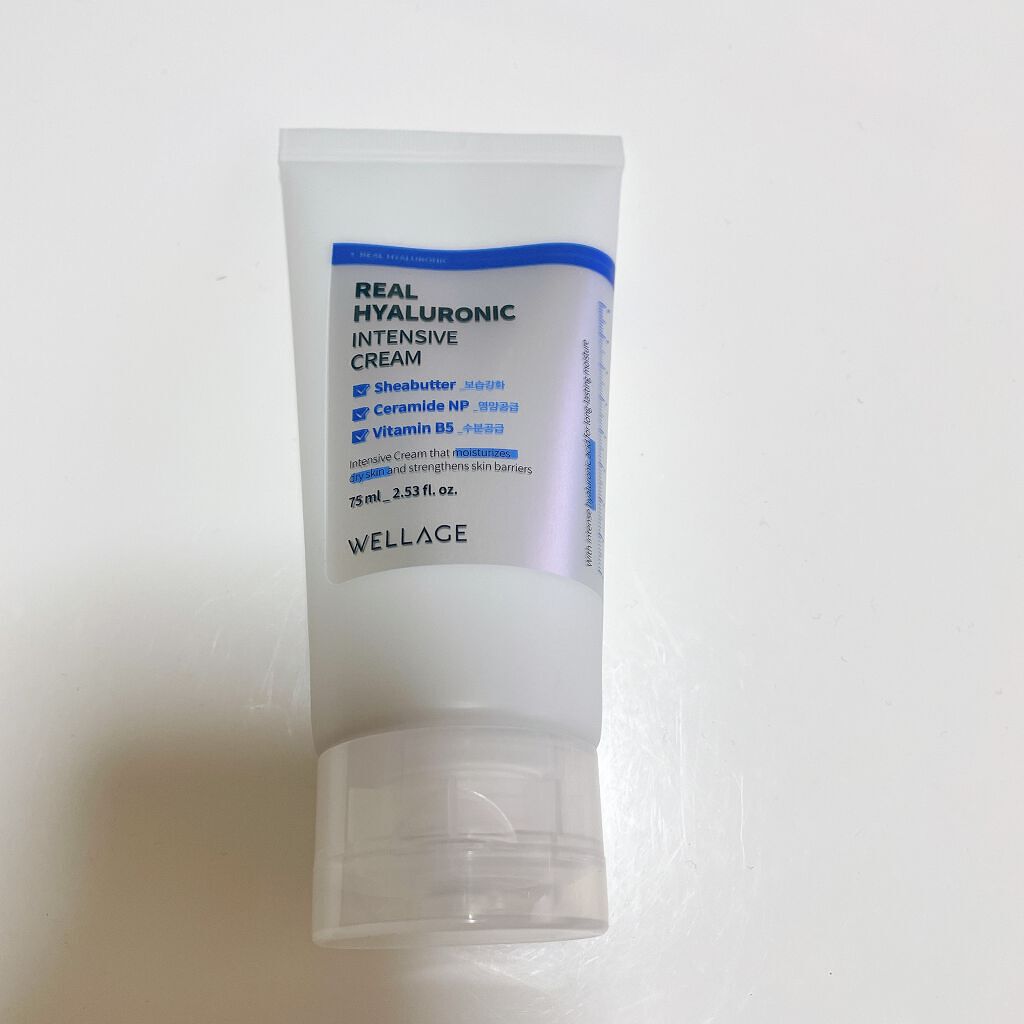 リアルヒアルロニックインテンシブクリーム/Wellage/フェイスクリームを使ったクチコミ(2枚目)