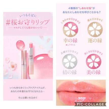 サクラヴェールリップ/パラドゥ/リップクリームを使ったクチコミ(4枚目)