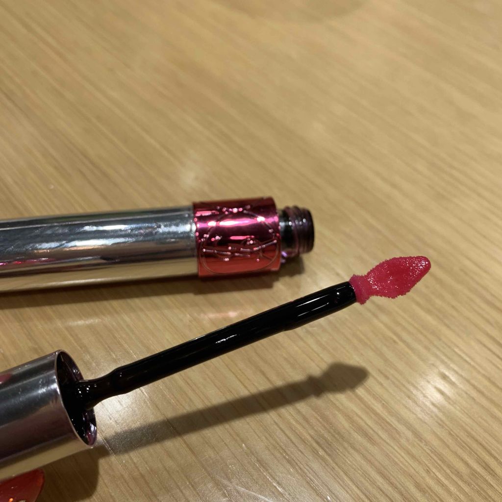 ヴォリュプテ ティントインオイル/YVES SAINT LAURENT BEAUTE/リップグロスを使ったクチコミ（2枚目）