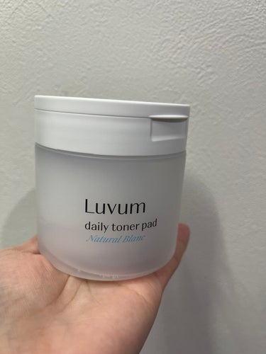 ナチュラルブランデイリートナーパッド/Luvum/拭き取り化粧水を使ったクチコミ（1枚目）