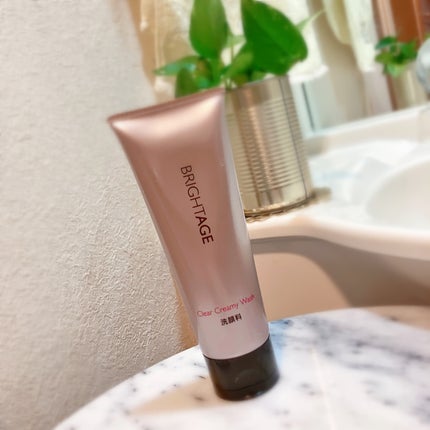 クリア クリーミーウォッシュ/BRIGHTAGE/洗顔フォームを使ったクチコミ(7枚目)