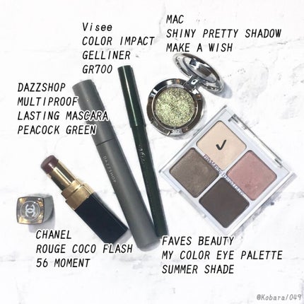 シャイニー プリティ シャドウ メイク ア ウィッシュ/M・A・C/単色アイシャドウを使ったクチコミ(3枚目)