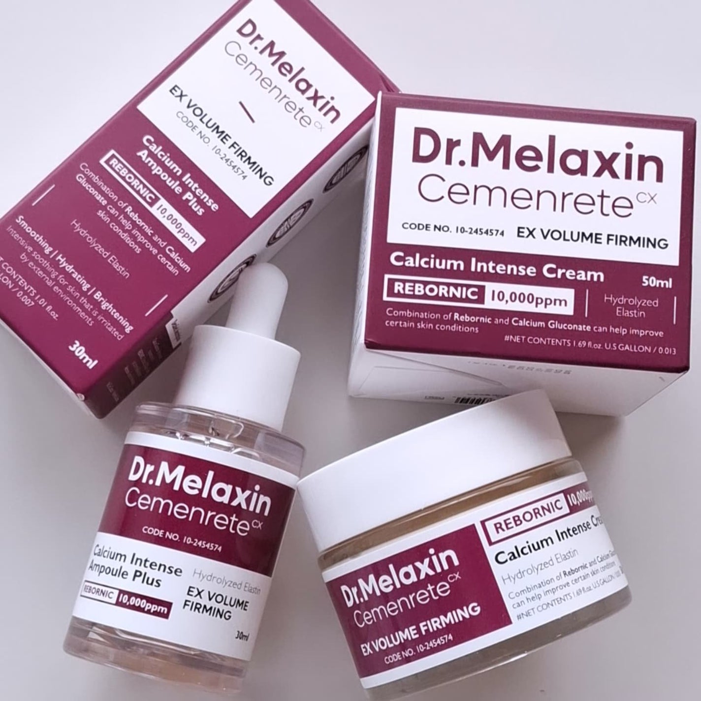 Cemenrete Calcium Intense Cream/Dr.Melaxin/フェイスクリームを使ったクチコミ(1枚目)