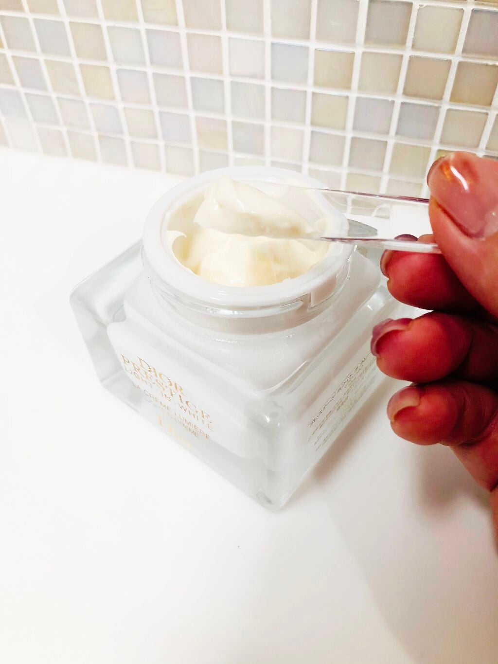 プレステージ ホワイト ラ クレーム ルミエール/Dior/フェイスクリームを使ったクチコミ(2枚目)