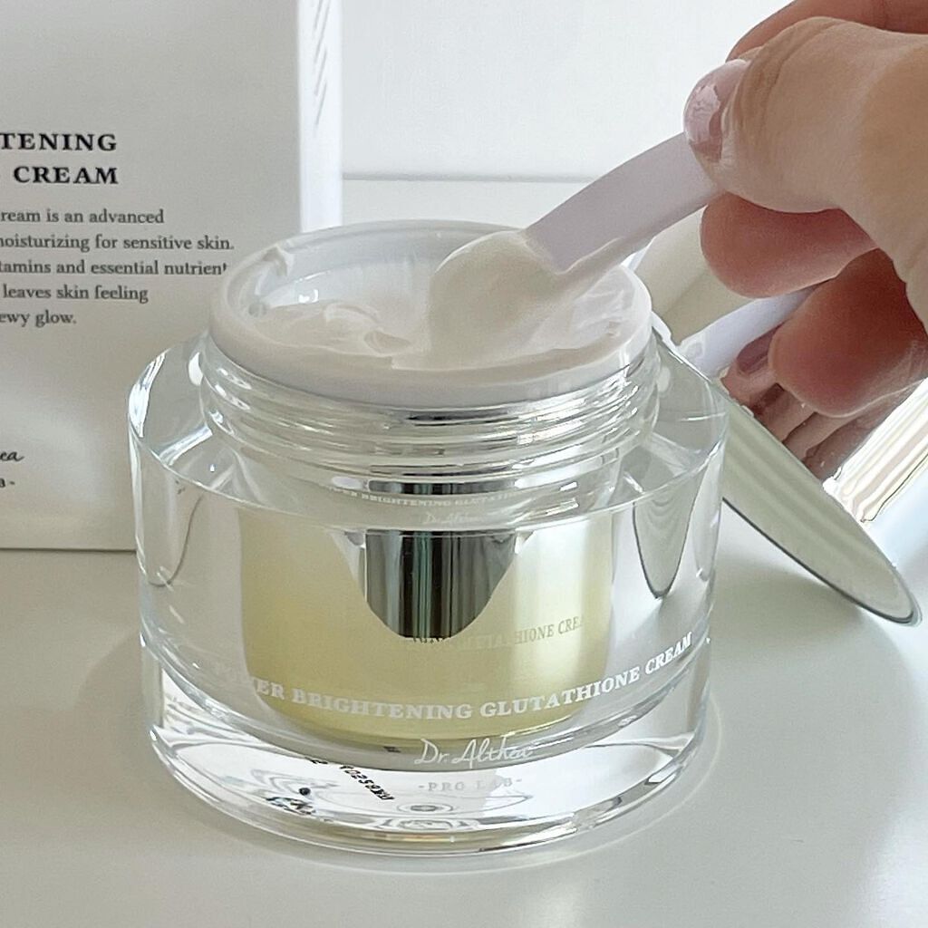 パワーブライトニング グルタチオンクリーム/Dr.Althea/フェイスクリームを使ったクチコミ（2枚目）